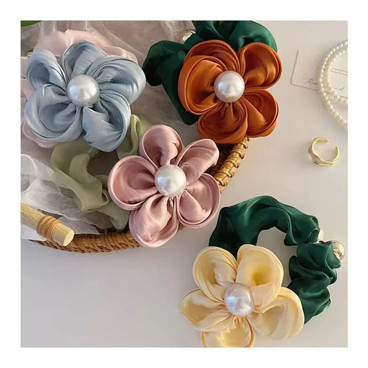 Dewlight Blossom Organza Scrunchie